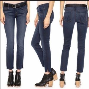 MOTHER The Vamp Skinny Jean in Gift Wrapped Wash Sz 25